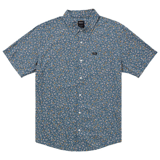 RVCA Compact Short Sleeve Button-Up Shirt 1