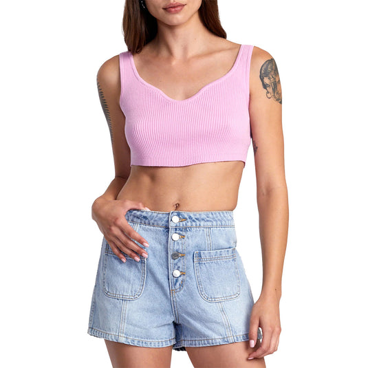 RVCA Women's Bardot Denim Shorts 4