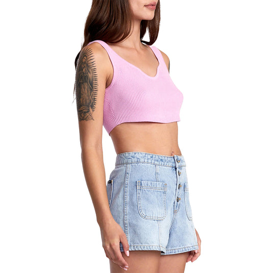RVCA Women's Bardot Denim Shorts 5