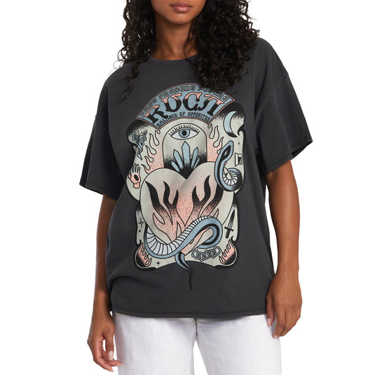 RVCA Women's Baggie Tee T-Shirt 1