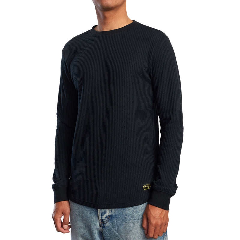 Load image into Gallery viewer, RVCA Day Shift Thermal Long Sleeve Shirt 7
