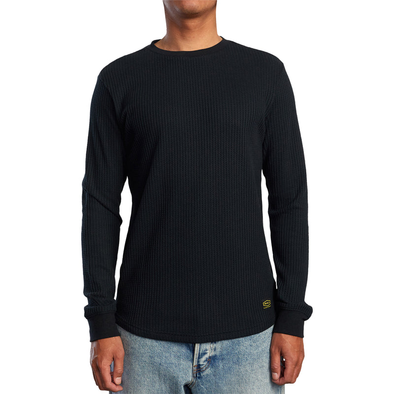 Load image into Gallery viewer, RVCA Day Shift Thermal Long Sleeve Shirt 5
