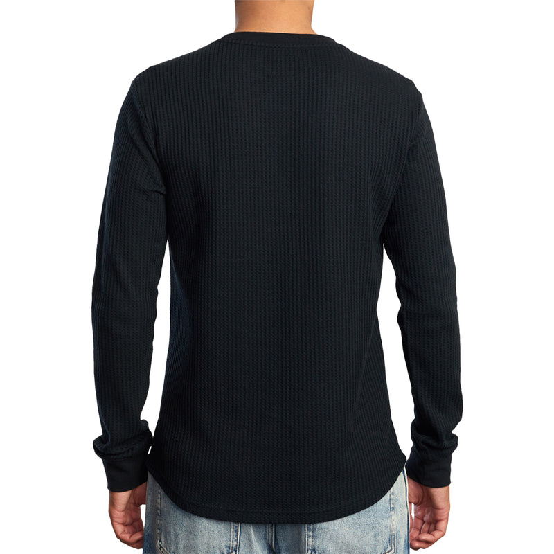 Load image into Gallery viewer, RVCA Day Shift Thermal Long Sleeve Shirt 6
