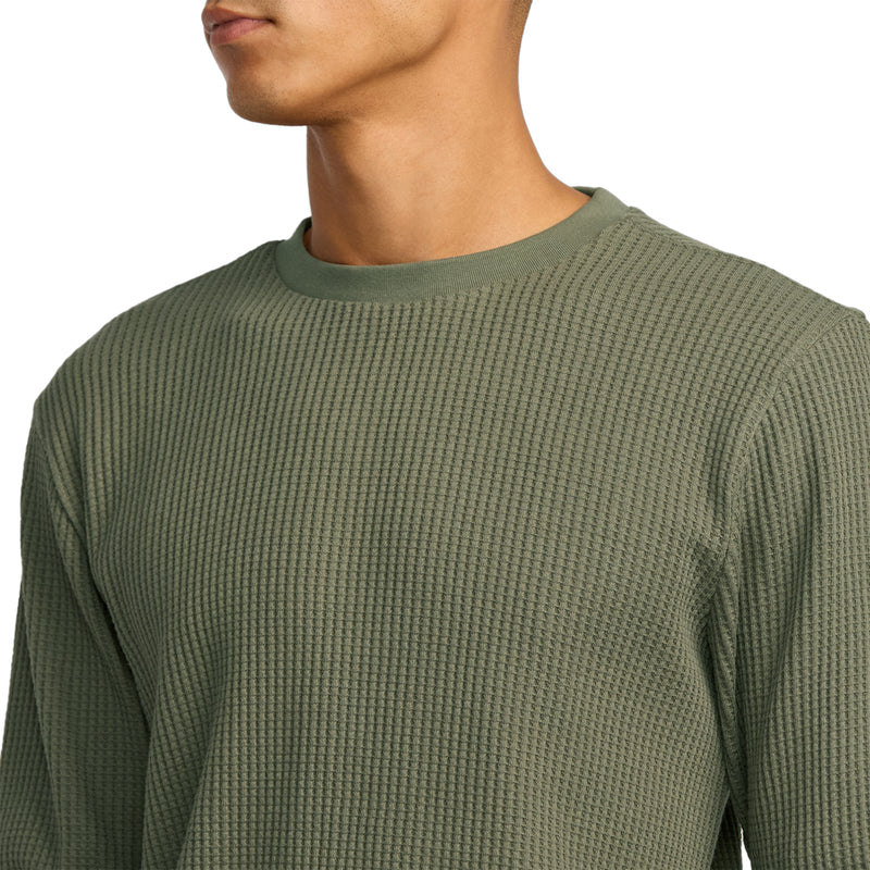 Load image into Gallery viewer, RVCA Day Shift Thermal Long Sleeve Shirt 4
