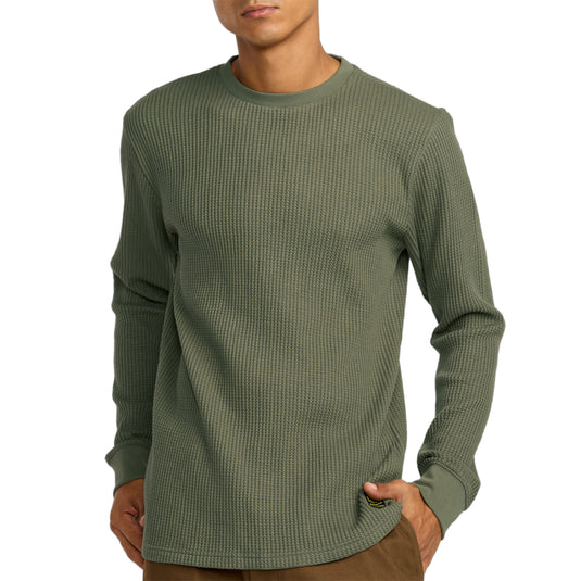 RVCA Day Shift Thermal Long Sleeve Shirt 1