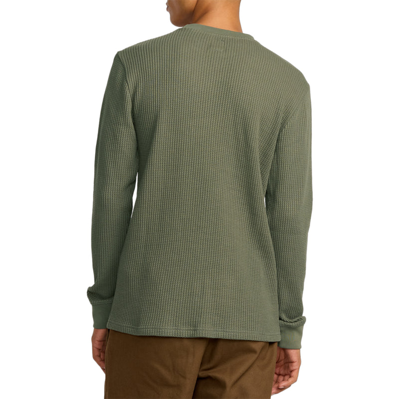 Load image into Gallery viewer, RVCA Day Shift Thermal Long Sleeve Shirt 2
