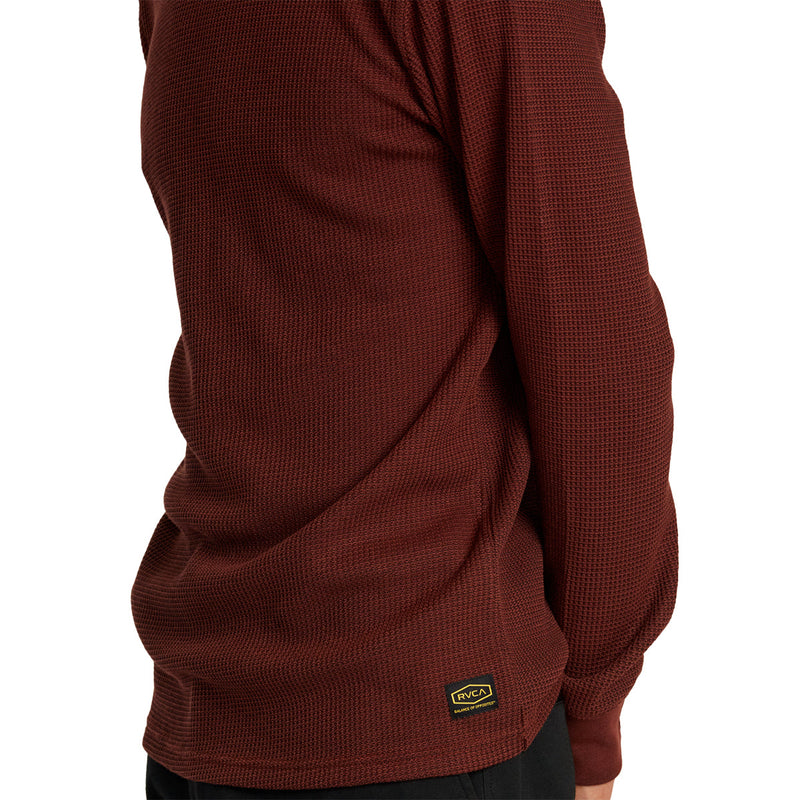 Load image into Gallery viewer, RVCA Day Shift Thermal Long Sleeve Shirt 14
