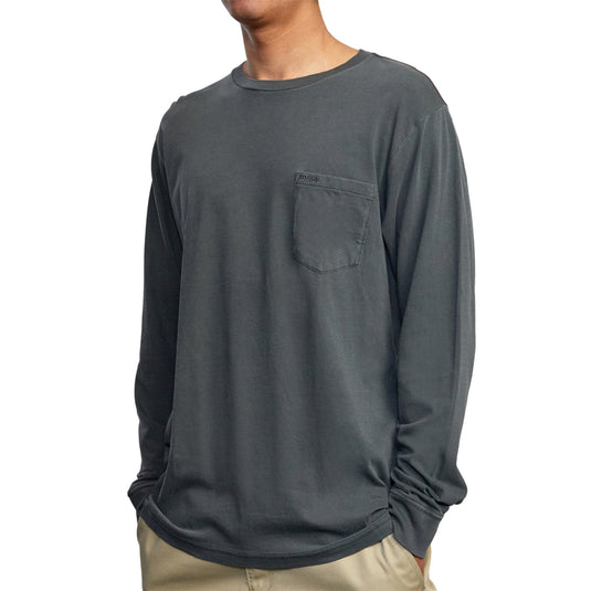 RVCA PTC Pigment Long Sleeve T-Shirt 2