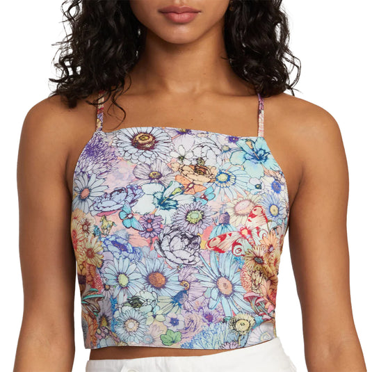 RVCA Women's Sasha ANP Crop Tank Top 1