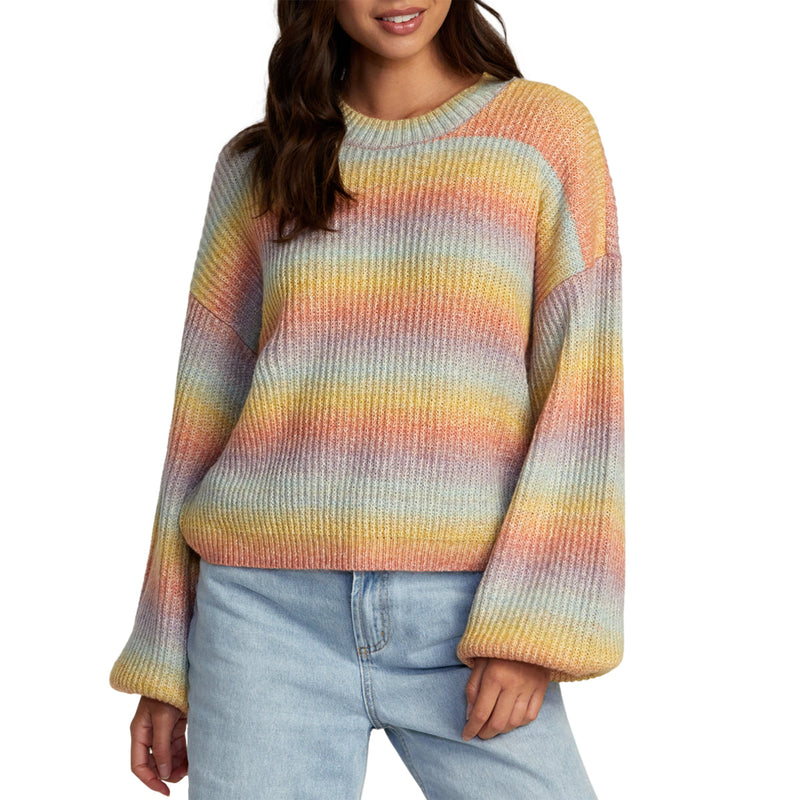Load image into Gallery viewer, RVCA Women's Dip In Pullover Sweater 1
