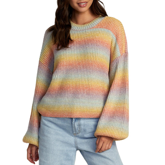 RVCA Women's Dip In Pullover Sweater 1