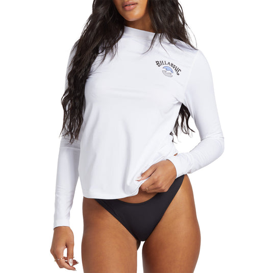 Billabong Women's Core Loose Fit Long Sleeve Rash Guard 1