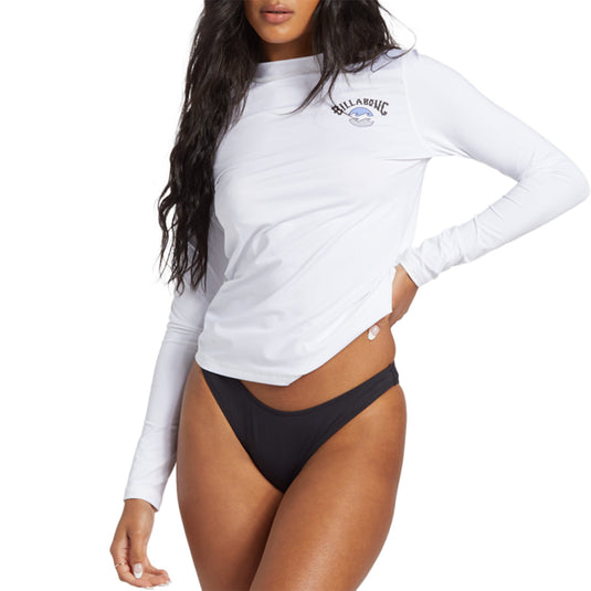Billabong Women's Core Loose Fit Long Sleeve Rash Guard 3