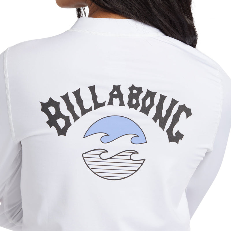 Load image into Gallery viewer, Billabong Women's Core Loose Fit Long Sleeve Rash Guard 6
