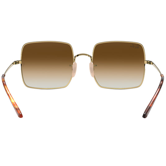 Ray-Ban Square 1971 Classic Sunglasses - Polished Gold/Light Brown 5