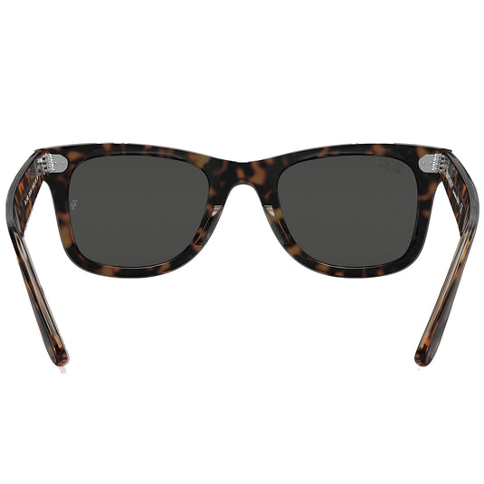 Ray-Ban Original Wayfarer Bicolor Sunglasses - Polished Havana On Transparent Brown/Dark Gray 5