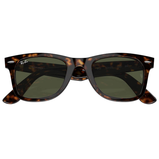 Ray-Ban Original Wayfarer Classic Sunglasses - Polished Tortoise/Green 6