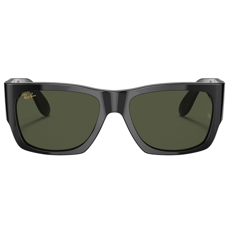 Load image into Gallery viewer, Ray-Ban Nomad Sunglasses - Polished Black/Green 2
