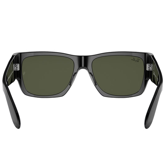 Ray-Ban Nomad Sunglasses - Polished Black/Green 5