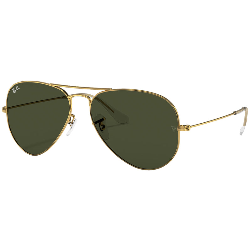 Load image into Gallery viewer, Ray-Ban Aviator Classic Sunglasses - Polished Gold/Green 1

