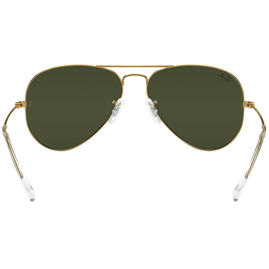 Ray-Ban Aviator Classic Sunglasses - Polished Gold/Green 5