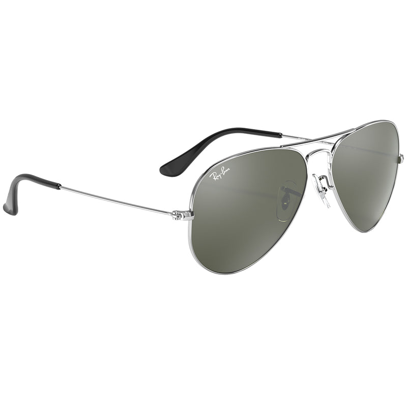 Load image into Gallery viewer, Ray-Ban Aviator Mirror Sunglasses - Polished Silver/Silver 3
