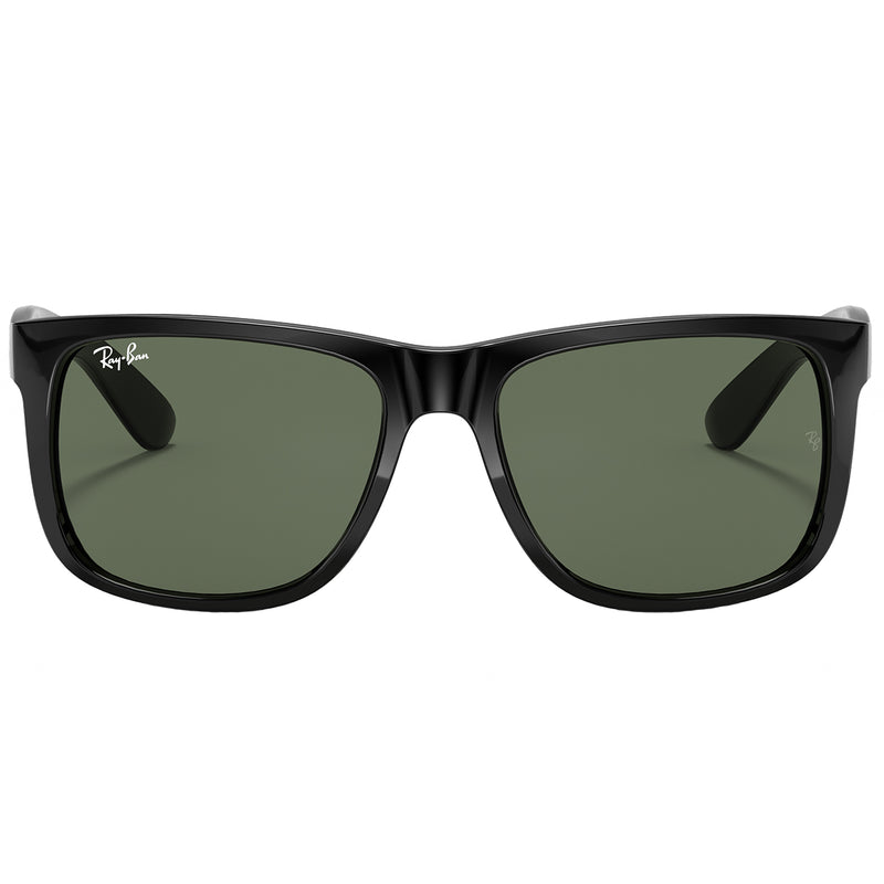 Load image into Gallery viewer, Ray-Ban Justin Classic Sunglasses - Polished Black/Green 2
