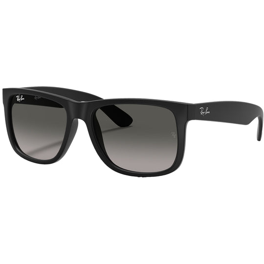 Ray-Ban Justin Classic Sunglasses - Matte Black/Dark Gray