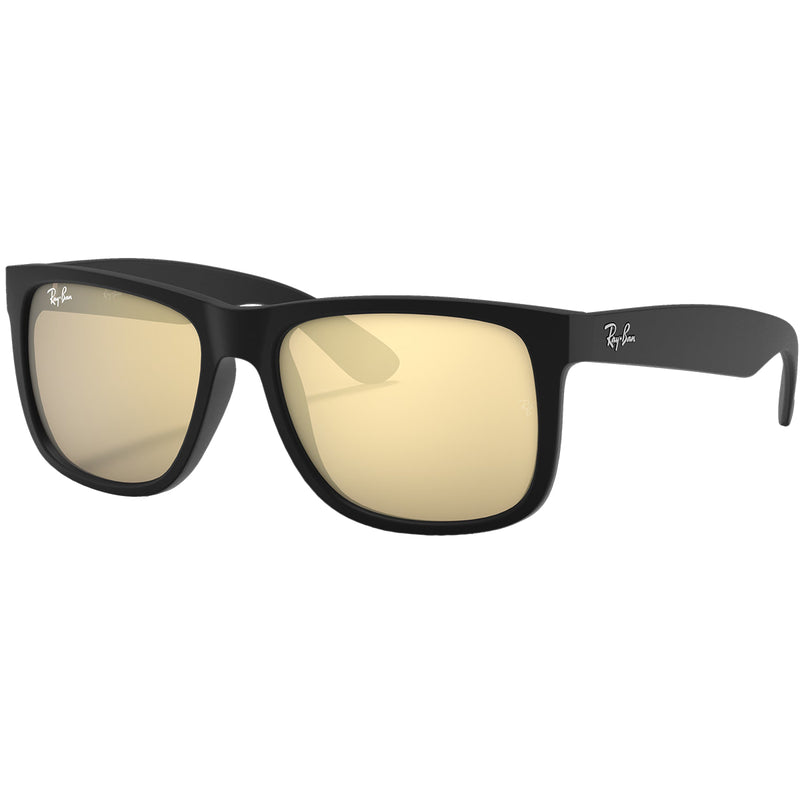 Load image into Gallery viewer, Ray-Ban Justin Color Mix Mirror Sunglasses - Matte Black/Gold 1
