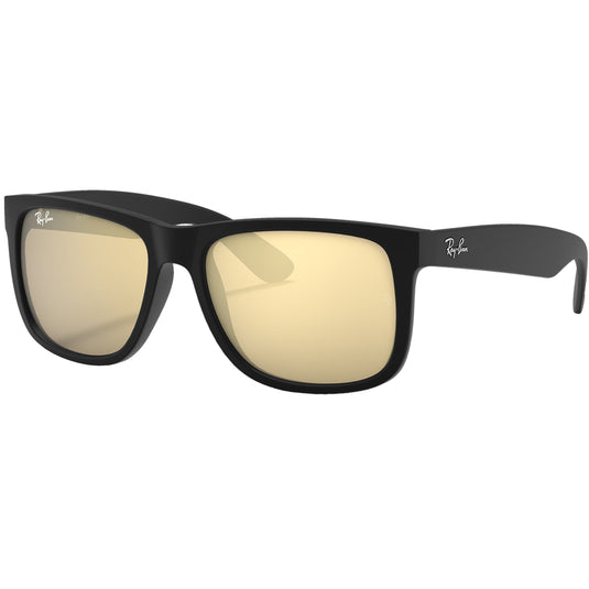 Ray-Ban Justin Color Mix Mirror Sunglasses - Matte Black/Gold 1