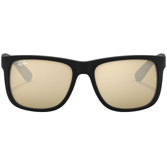 Ray-Ban Justin Color Mix Mirror Sunglasses - Matte Black/Gold 2