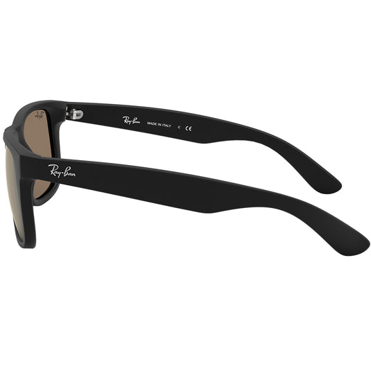 Ray-Ban Justin Color Mix Mirror Sunglasses - Matte Black/Gold 4