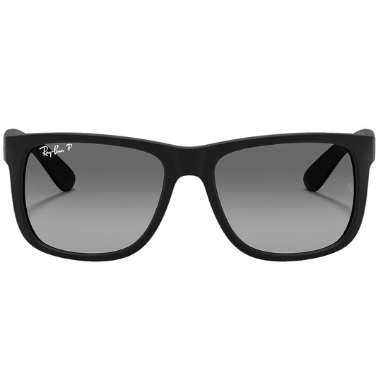 Ray-Ban Justin Classic Polarized Sunglasses - Matte Black/Gray 2