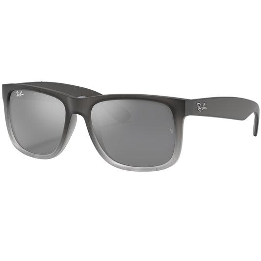 Ray-Ban Justin Classic Mirror Sunglasses - Matte Gray/Silver 1