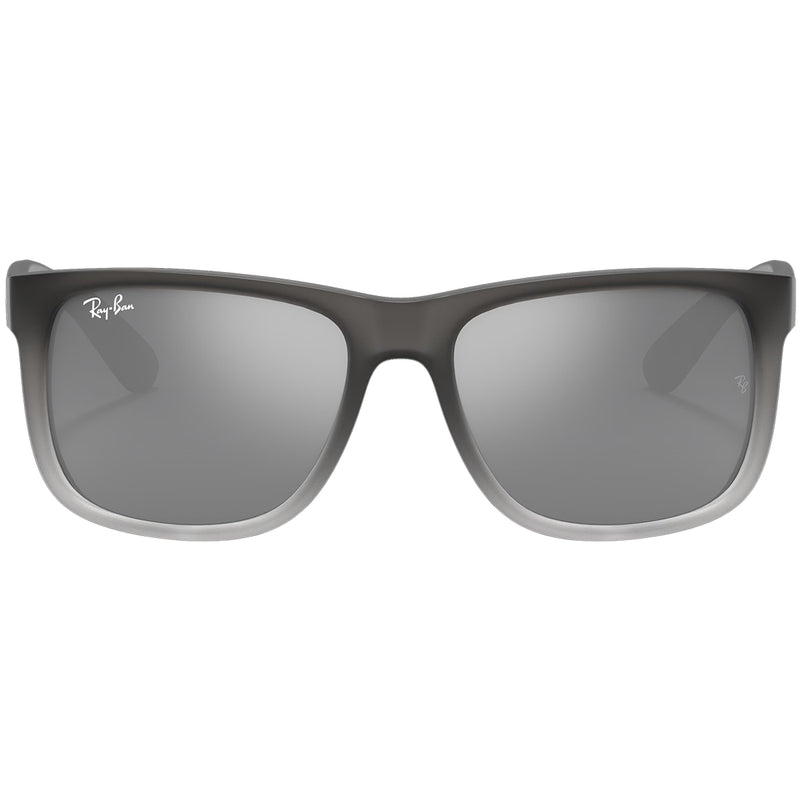 Load image into Gallery viewer, Ray-Ban Justin Classic Mirror Sunglasses - Matte Gray/Silver 2

