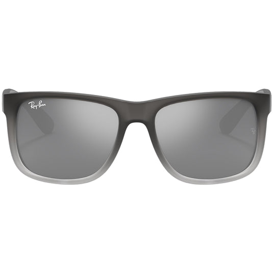 Ray-Ban Justin Classic Mirror Sunglasses - Matte Gray/Silver 2