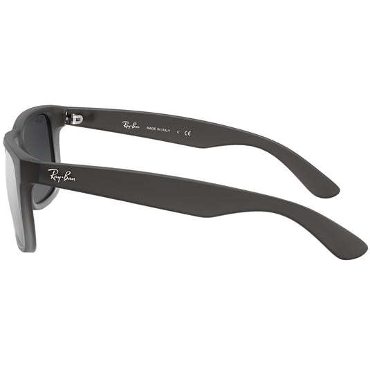 Ray-Ban Justin Classic Mirror Sunglasses - Matte Gray/Silver 4