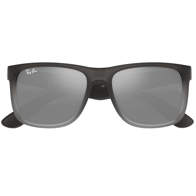 Load image into Gallery viewer, Ray-Ban Justin Classic Mirror Sunglasses - Matte Gray/Silver 6
