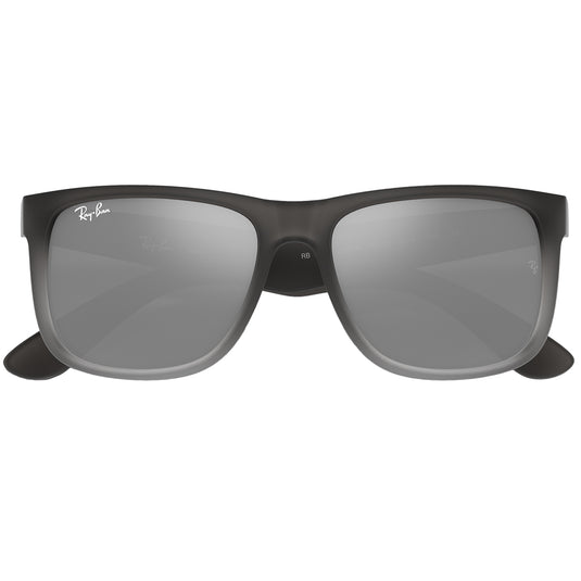 Ray-Ban Justin Classic Mirror Sunglasses - Matte Gray/Silver 6