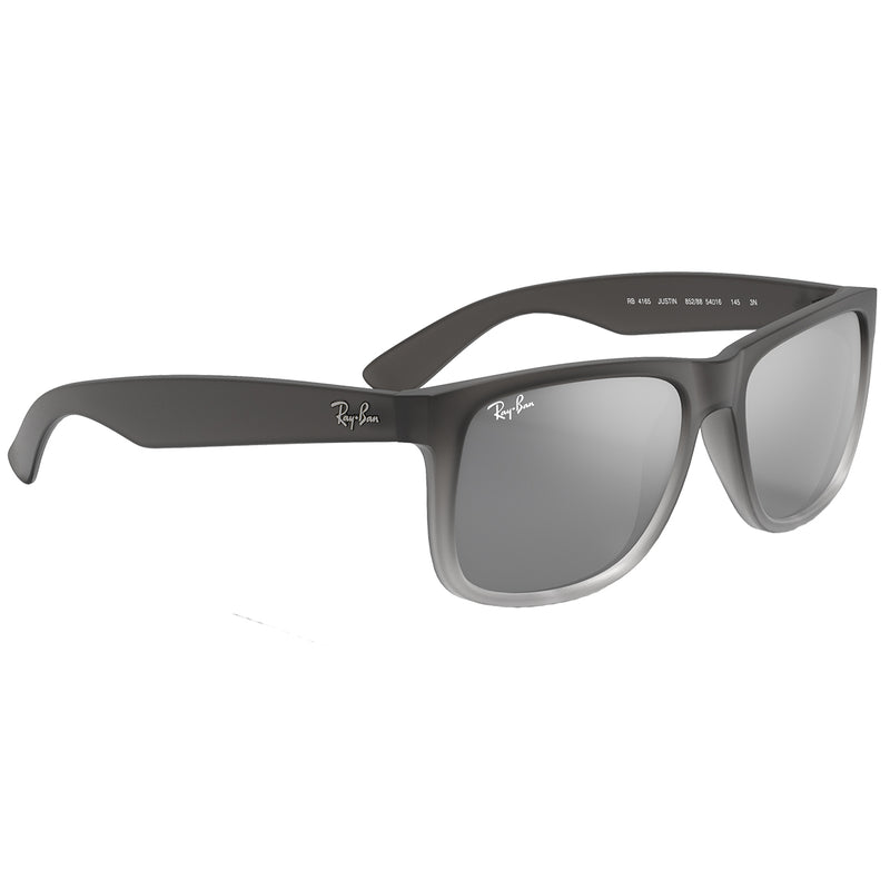 Load image into Gallery viewer, Ray-Ban Justin Classic Mirror Sunglasses - Matte Gray/Silver 3
