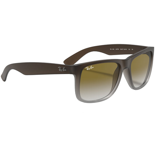 Ray-Ban Justin Classic Sunglasses - Matte Brown/Green 3