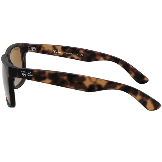 Ray-Ban Justin Classic Polarized Sunglasses - Matte Havana/Brown 4
