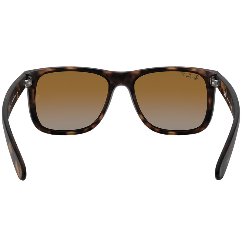 Load image into Gallery viewer, Ray-Ban Justin Classic Polarized Sunglasses - Matte Havana/Brown 5
