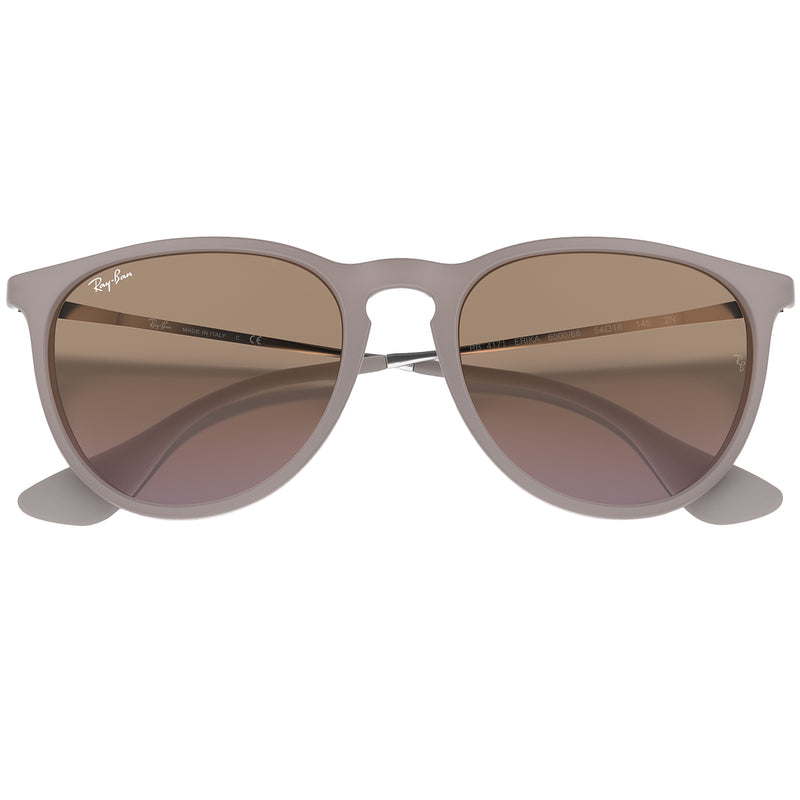 Load image into Gallery viewer, Ray-Ban Erika Classic Sunglasses - Matte Dark Sand/Brown/Violet 6
