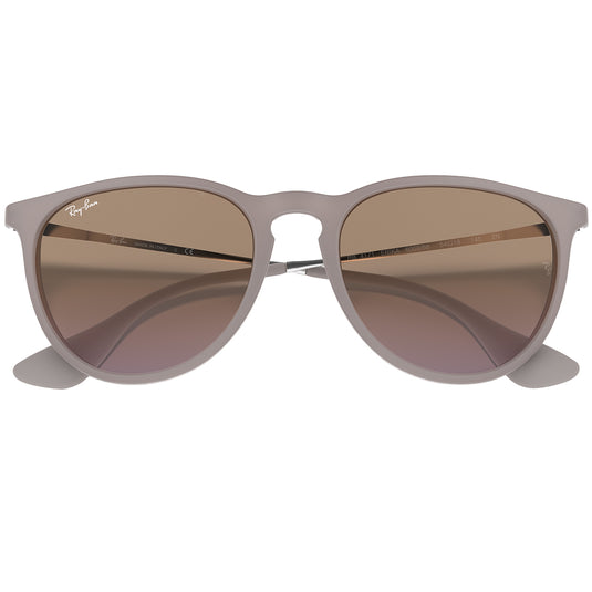 Ray-Ban Erika Classic Sunglasses - Matte Dark Sand/Brown/Violet 6