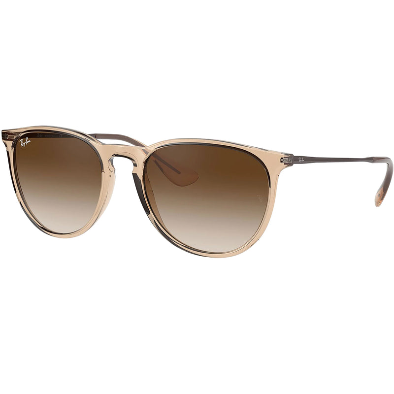 Load image into Gallery viewer, Ray-Ban Erika Classic Sunglasses - Polished Transparent Light Brown/Brown 1
