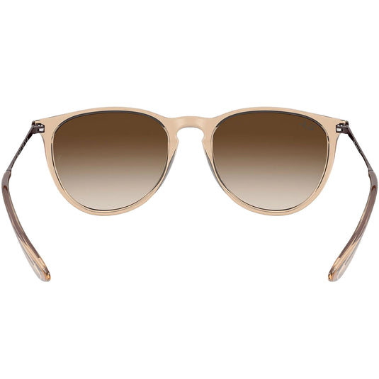 Ray-Ban Erika Classic Sunglasses - Polished Transparent Light Brown/Brown 5