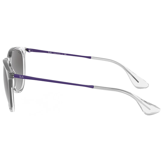 Ray-Ban Erika Color Mix Sunglasses - Polished Transparent/Gray 4