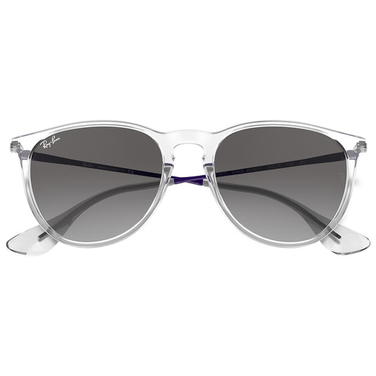 Ray-Ban Erika Color Mix Sunglasses - Polished Transparent/Gray 6