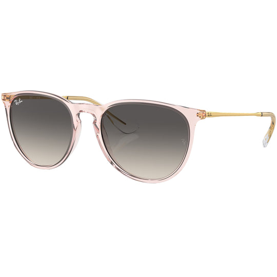 Ray-Ban Erika Classic Sunglasses - Polished Transparent Pink/Gray